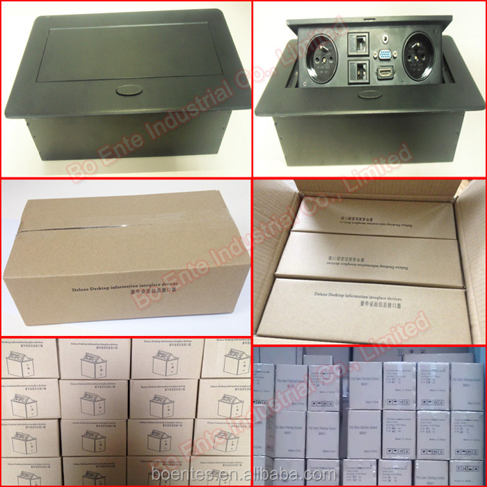 Pop Up Type Conference Table Power Outlet For Office Furniture