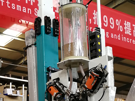 IG Glass Vertical Type Desiccant Filling Machine Automatic Sealing High-Efficient Launch