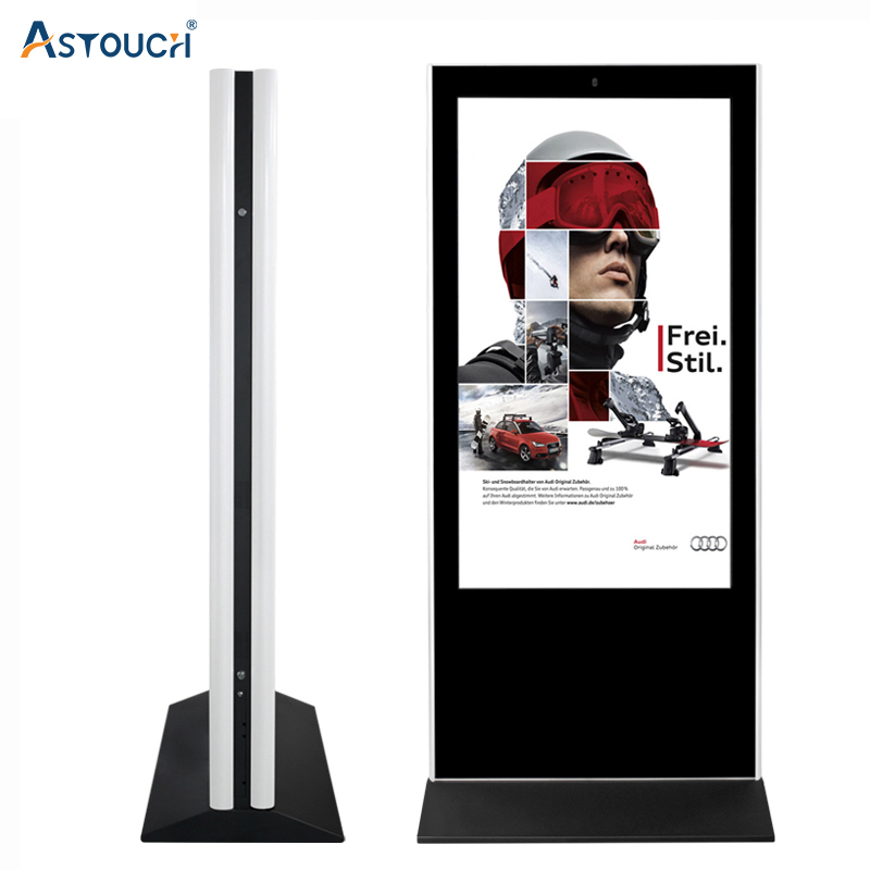 IR PCAP Touch Indoor Advertising Player / Touchscreen Digital Displays 75 Inch