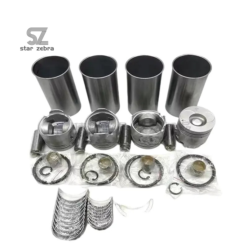 6D24 Engine Overhaul Refurbishment Cylinder Kit for JINDA 6D14 6D15 6D16 6D22 Engine ME150642