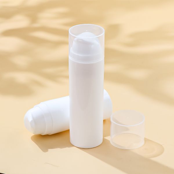 Mini Airless Foam Bottle with Recyclable PET, Airless Seal, and Leak-Proof Design for Skincare Packaging