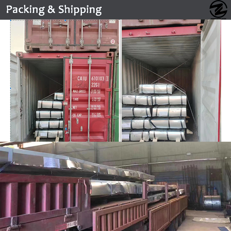 Prepainted Gi Roof Sheet with Assurance and ASTM/AISI/SGCC/CGCC/TDC51DZM/TDC52DTS350GD/TS550GD/DX51D Z Q195-q345