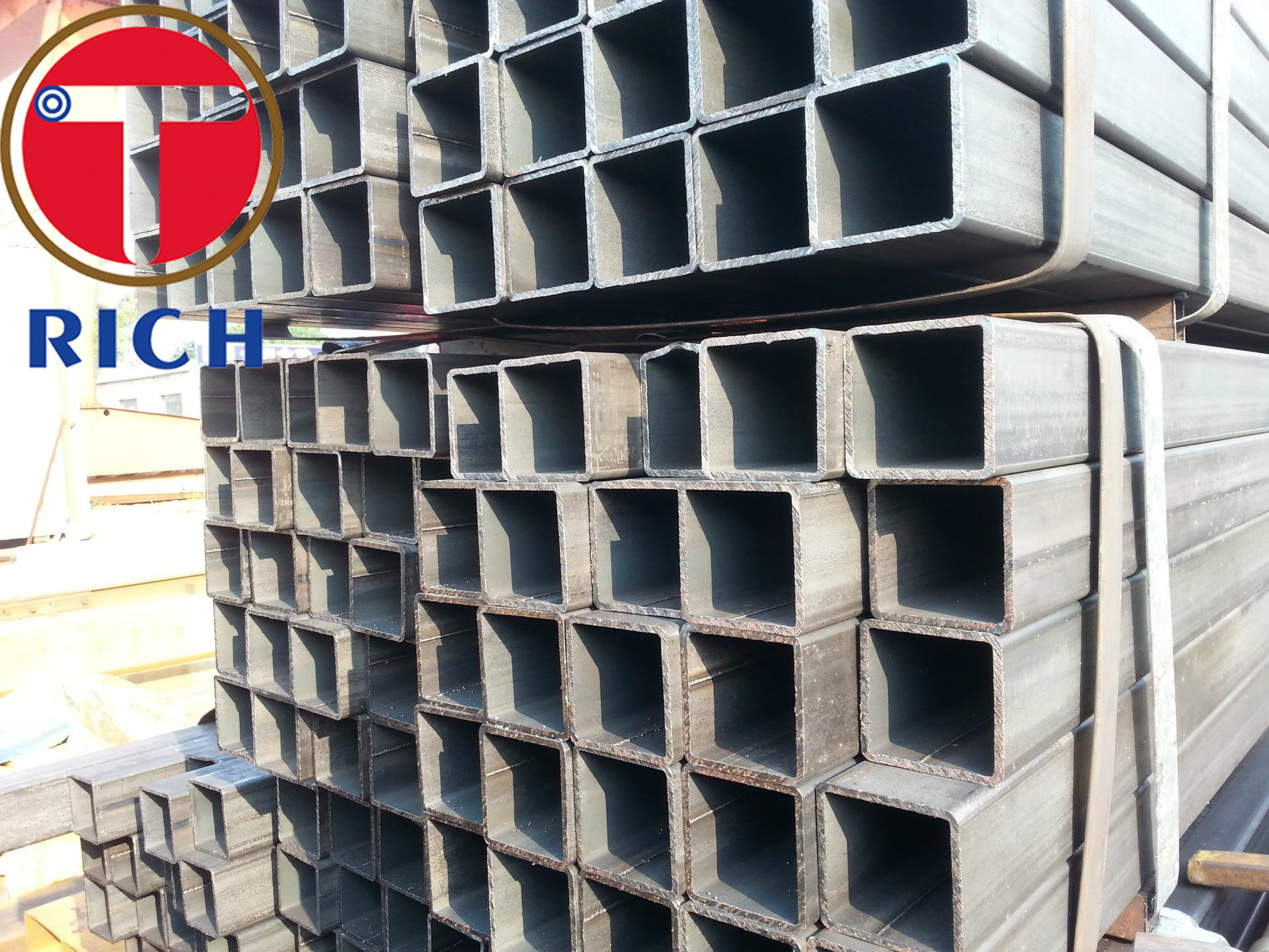 Hot Dip Welded Stainless Steel Welded Tube Rectangular For Construction Structure