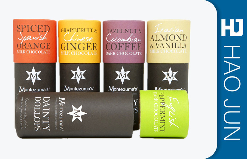 Food Grade Cylindrical Shipping Tube , Recyclable Cylinder Paper Box