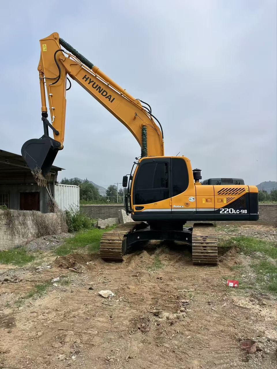 Hyundai R220LC-9S Hydraulic Crawler Excavator Second Hand 2020 Year