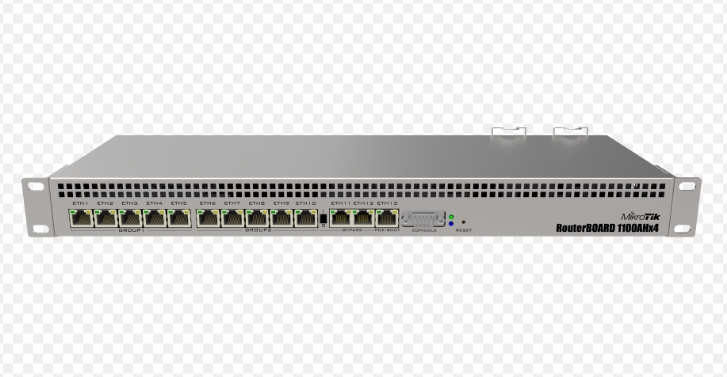 Original RB1100AHx4 13-Port Gigabit Quad-Core Router with USB Data Functions and Wi-Fi Support 1200 Mbps Transmission Rate