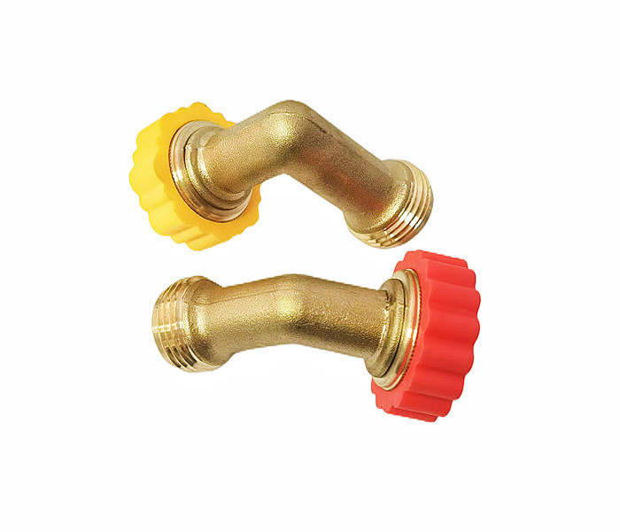 3/4NH-11.5 Lead Free Brass Elbow Garden Using 90 Degree And 45 Degree