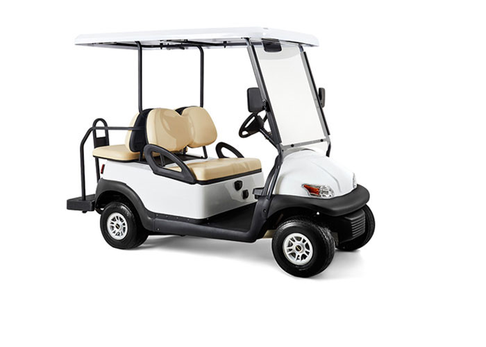 Lovely Delicate Electric Car Golf Cart , Soft Seat Neighborhood Electric Vehicle