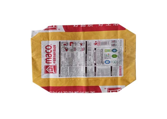 Large Capacity Multi Wall Kraft Paper Bags Lightweight Anti Slip Easy To Carry