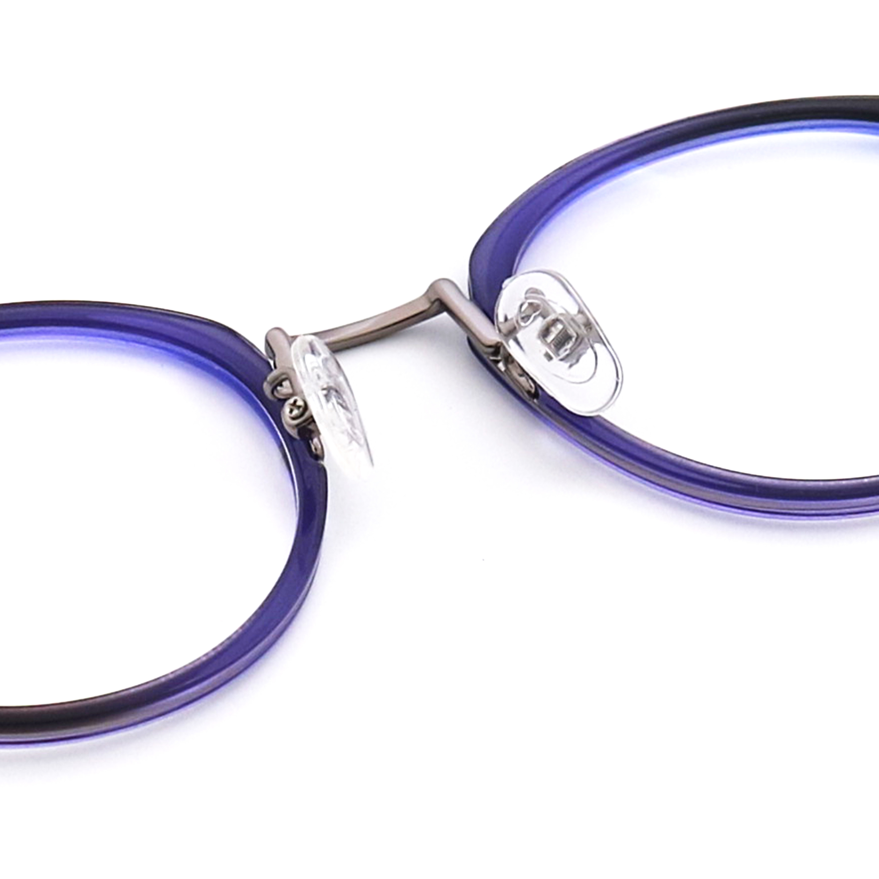 High End Vintage Wood Grain Acetate Artisanal Glasses Frame MR 8006