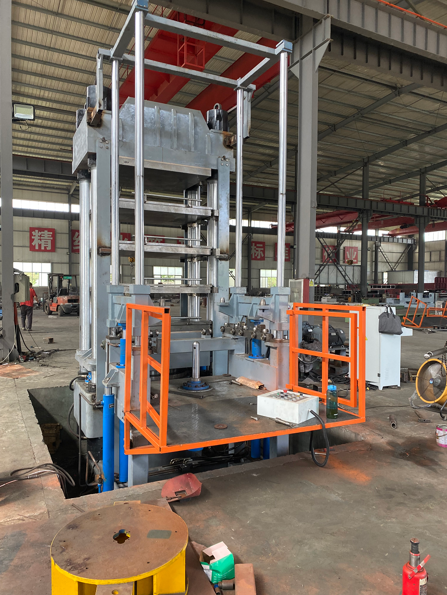 22 kW Power Extra Solid Tire Rubber Press Vulcanizing Hydraulic Curing Press for Results