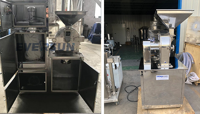 Multi Purpose Stainless Steel Pulverizer Grinder Machine Crusher For Commercial Use