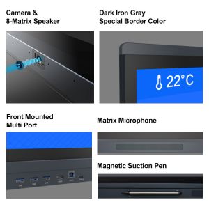 98 Inch Standard Interactive Board Infrared Touch Screen Interactive Whiteboard