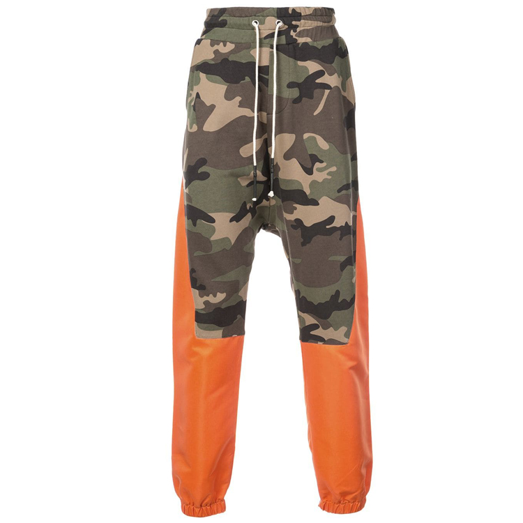 Customized Men Camo Sweatpants S - 3XL Size Drawstring OEM ODM Service