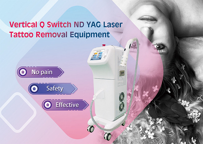 Vertical Nd Yag For Hair Removal 532nm 1320nm 1064 Nm Q Switched Laser