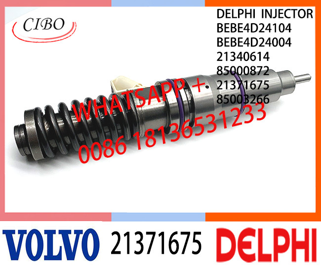 Fuel Diesel Injector 21371675 BEBE4D24104 BEBE4D24004 21340614 8500872 85003266 E3.18 for VOL MD13 EURO 4 HIGH POWER