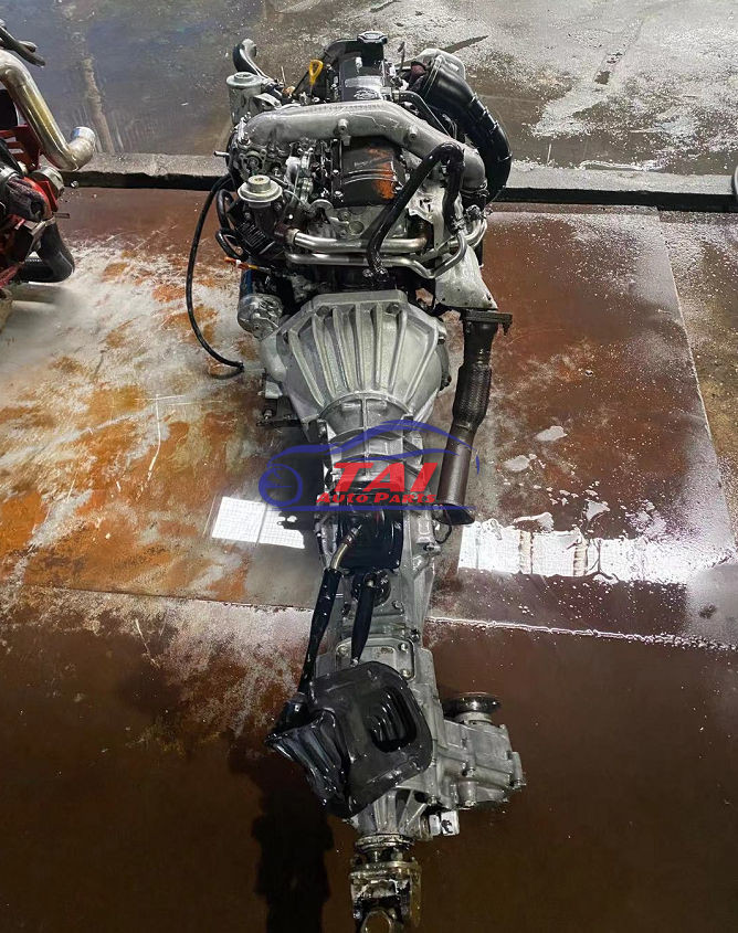 1KZ Used Japan Original Complete Engine , Good Condition 1KZ-T Engine With Transmission