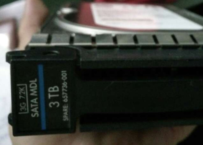 657736-001 HP Hard Disk 657587-001 614826-001 3TB 7.2 SATA ST33000650NS
