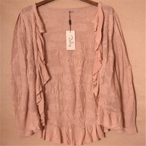 Stockpapa Cable Knit Cardigan Sweater Women's 100% Viscose