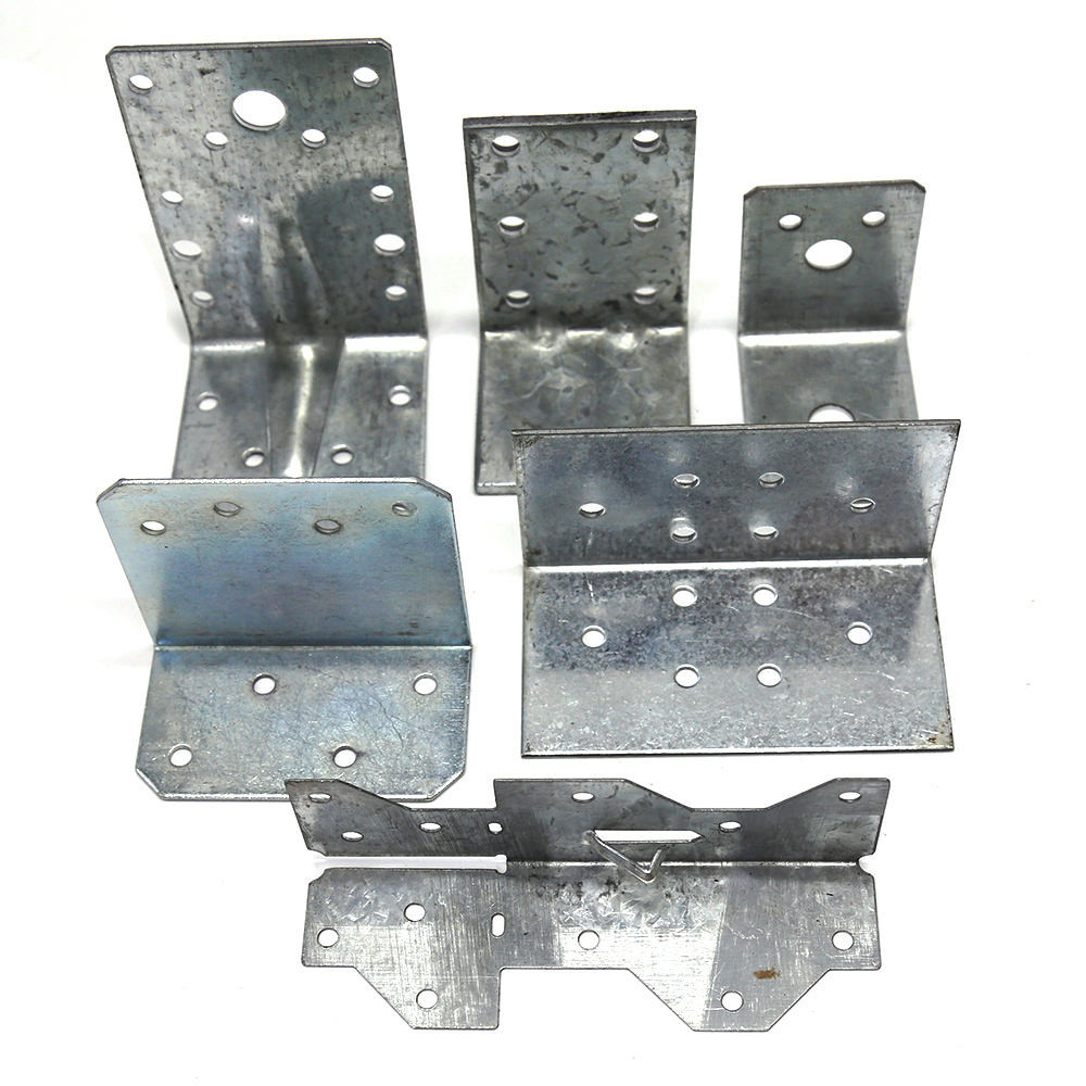 Angle Metal Bracket Shelf Bracket Single Side Bracket Custom Size For Wood Construction