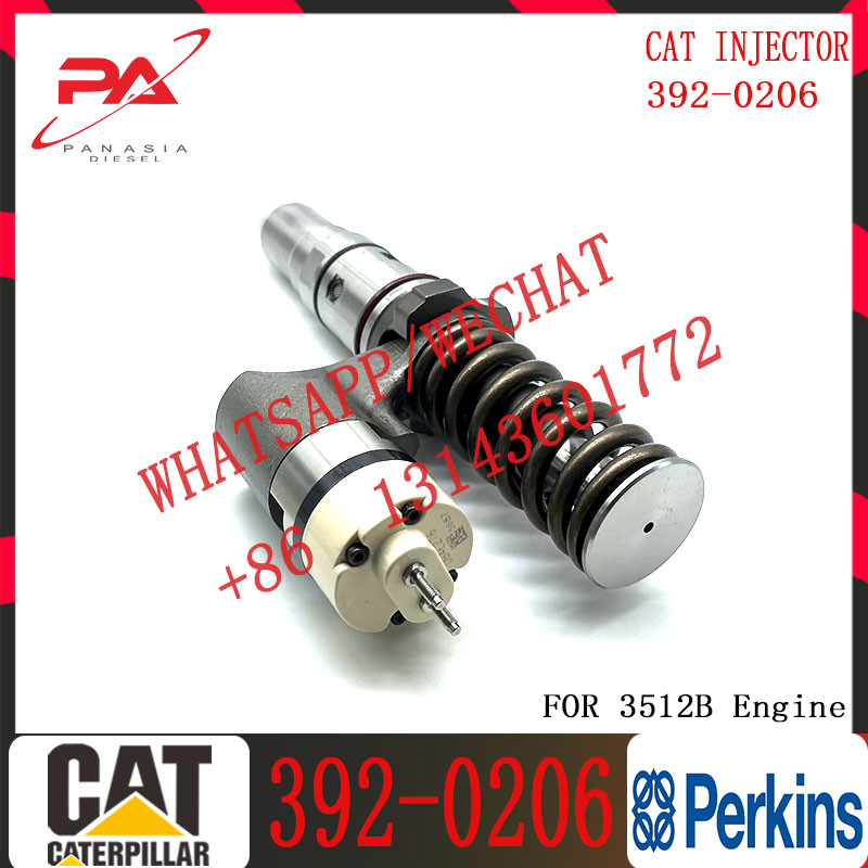 C-A-T 3508B 3512B 3516B 3512C 3516C Engine Injector diesel common Rail Fuel Injector 392-0206 20R-1270 for C-A-Terpillar 392