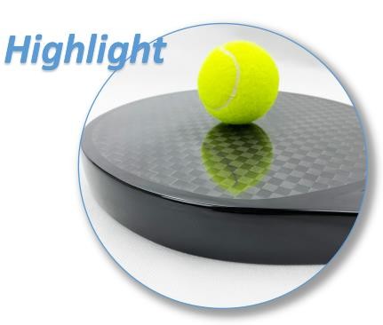 Water Mark Beach Tennis Racquet 18k PU Pelota De Paddle