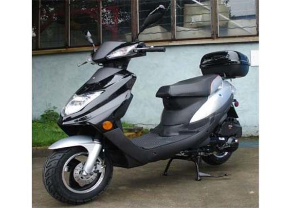 125cc Adult Motor Scooter 4 Stroke 1 Cylinder Aluminum Rim Four Color With Big