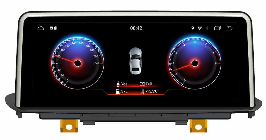 10.25 Inch Carplay Stereo For BMW X5 Series F15 2014-2017 Nbt System And Tested OEM Size