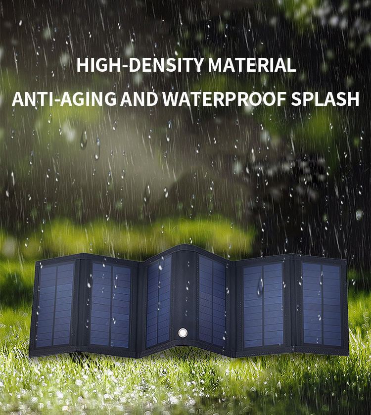 Waterproof 15W 6V Solar Powered Panel High Efficiency USB Low Power