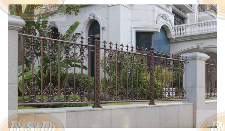 Modular Aluminum Railing Kits Quick Assembly , Aluminum Stair Railing OEM Logo