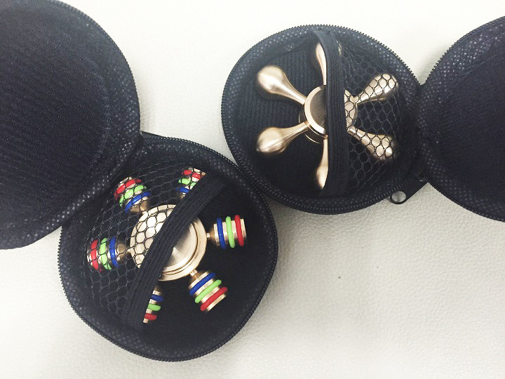 Wholesale Cheap price copper brass material detachable hand fidget finger spinner QL1102