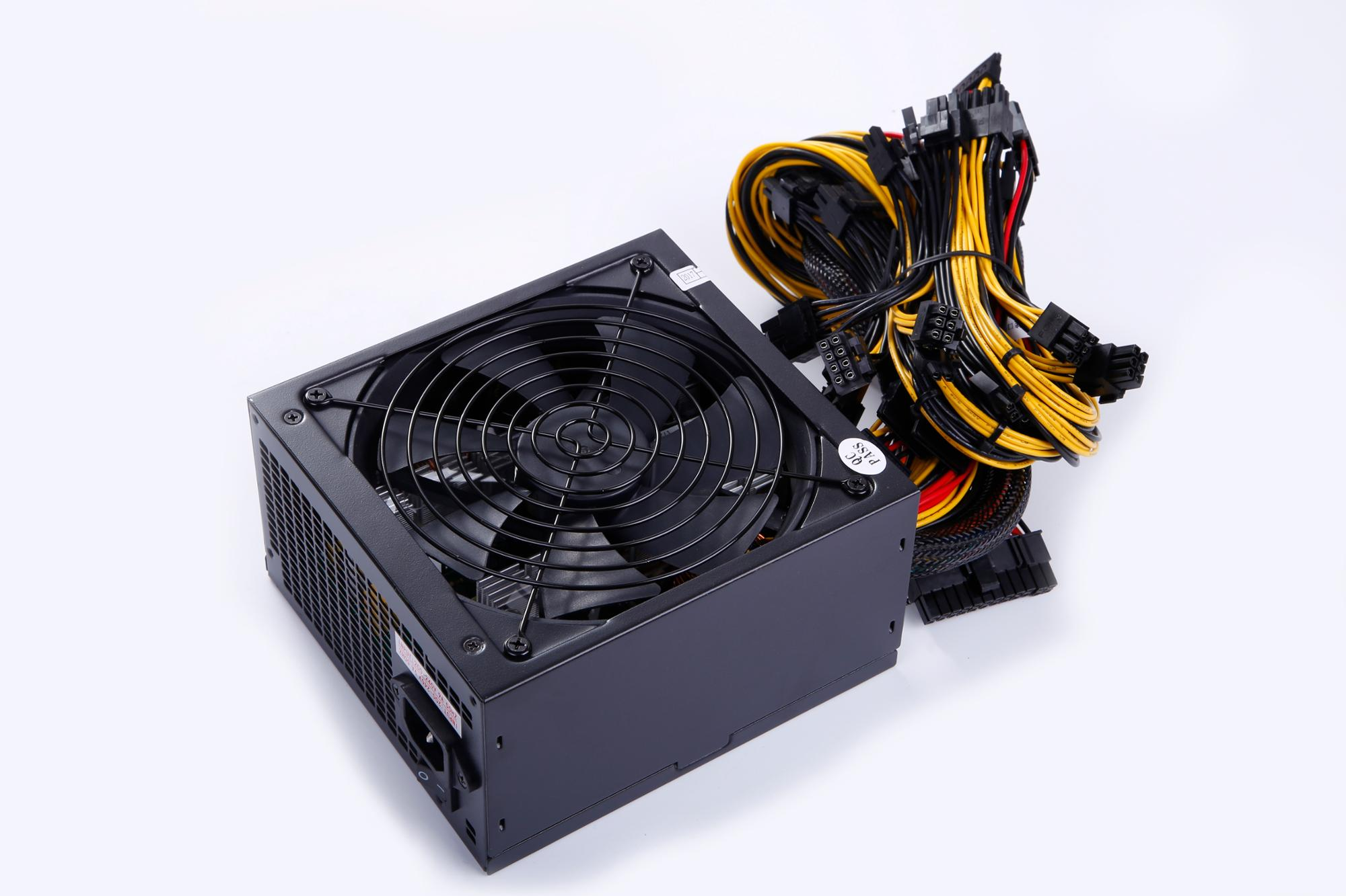power supply 12v Input Voltage 110-220V Output Current 130A PC main desktop power supply 1600W silent energy for computer case