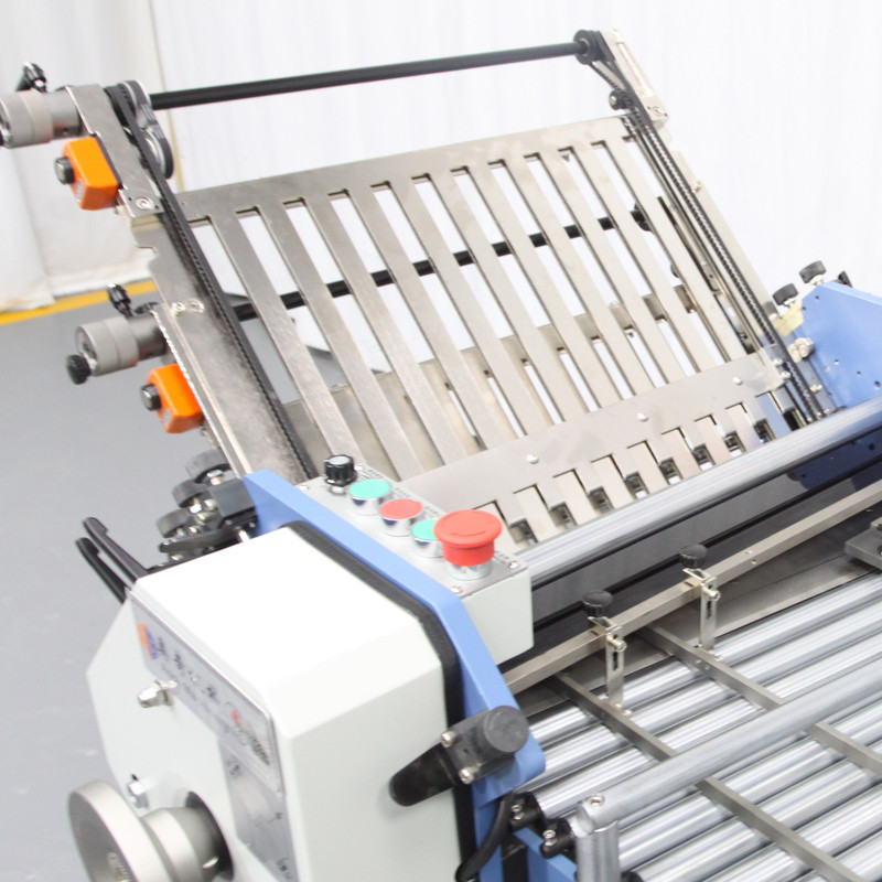 High Speed A4 Paper Folding Machine With Ultrasonic Double Sheet Detection