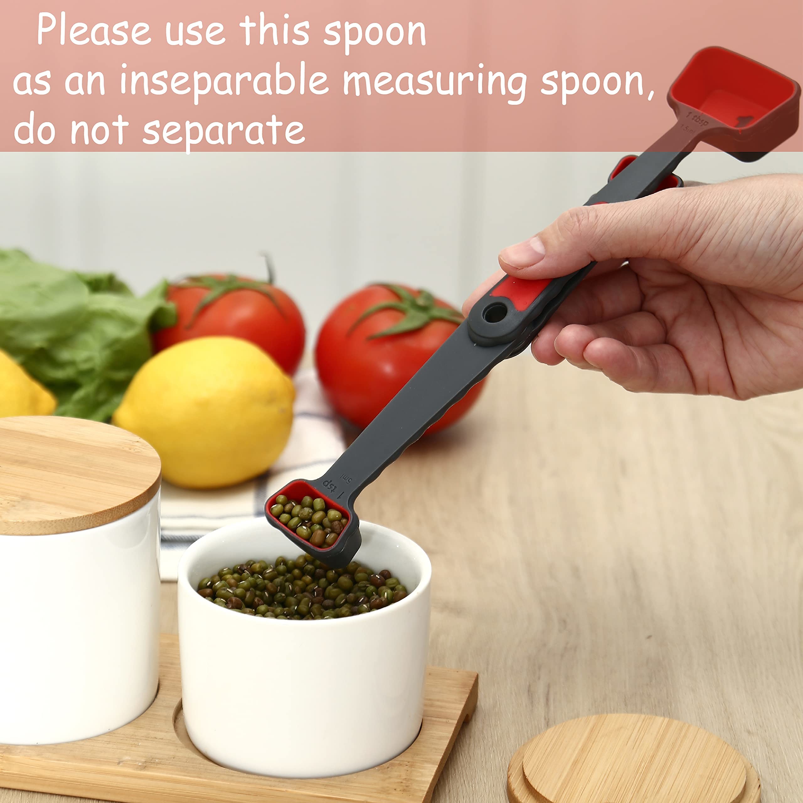 BAP Free Collapsible Silicone Soft Measuring Cups Measuring Spoons Silicone Kitchen Utensil Tools Travel Measuring Cup