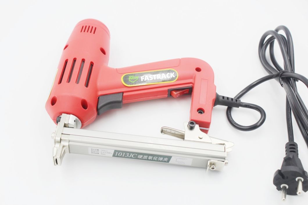 20gauge Narrow Crown Electric Stapler Tacker Staple Gun 1013j for Furniture Decoration Upholstery