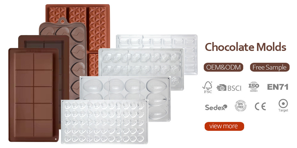 MHC Create Custom Chocolate Molds With FDA Approved Cake Tools Type Moulds
