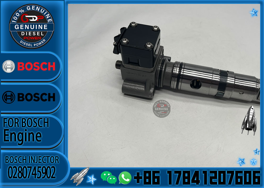Fuel Injector 0414799018 0986445102 0280745902 0414799030 A0280745902 Compatible With Common Rail Fuel Injector