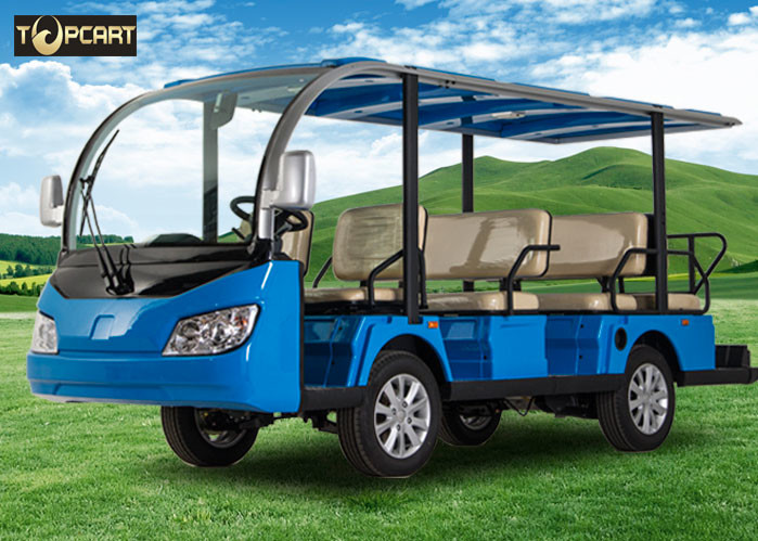 Multi Passenger Electric Shuttle Car Golf Cart
