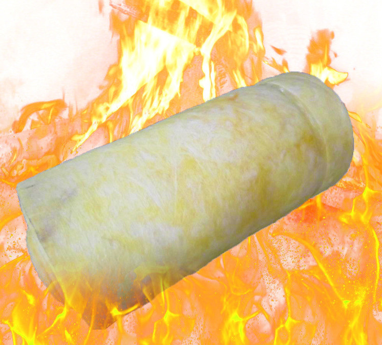 Fiberglass Wool Roll Heat Insulation Material Blanket 48kg/M3 Glasswool 25mm 50mm