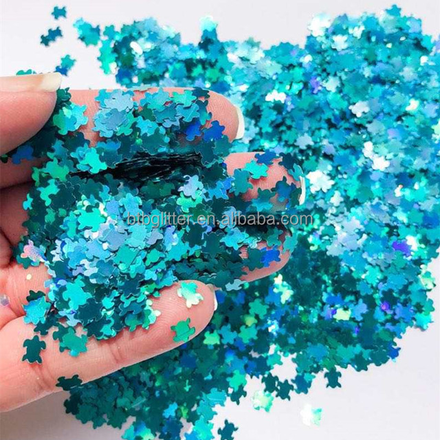 1 Color Print Method Lip Sequins in Glitter Shape with Decoration and Decoration