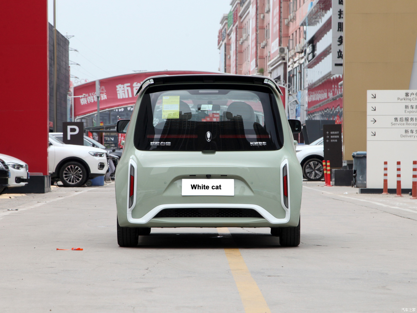 Pure Electric 48 Horsepower ORA White Cat 305km Range 4-Seater Hatchback Energy Vehicle 0km Used Mini Electric Car Adult