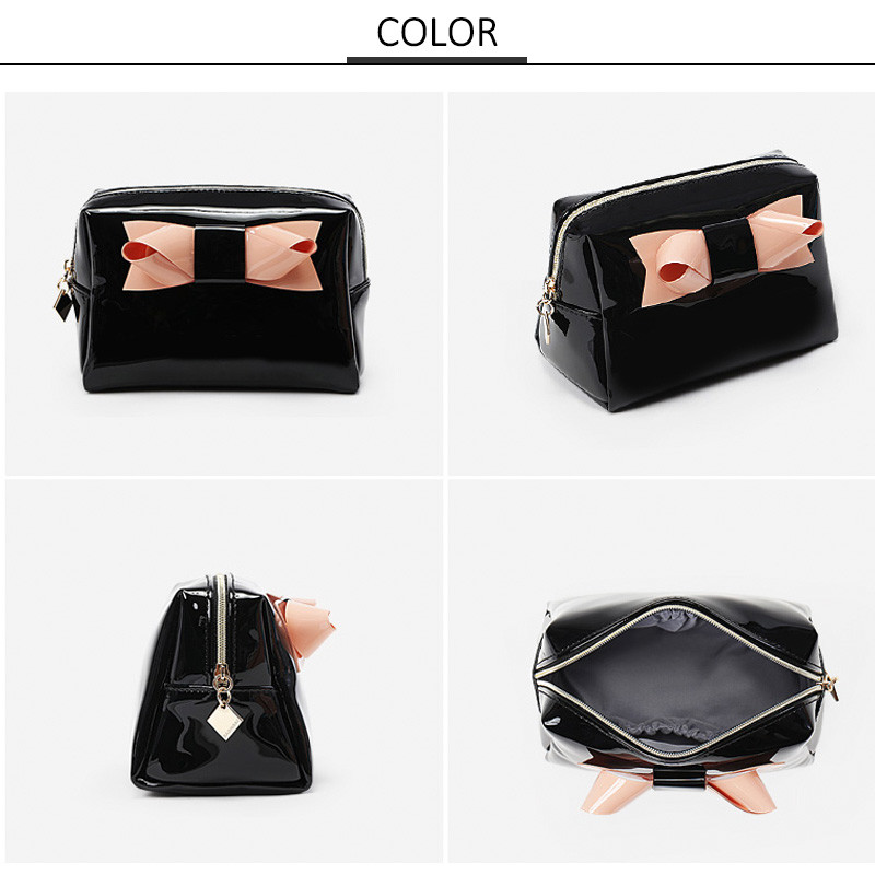 Flexible Portable Multi Functional PU Cosmetic Bag