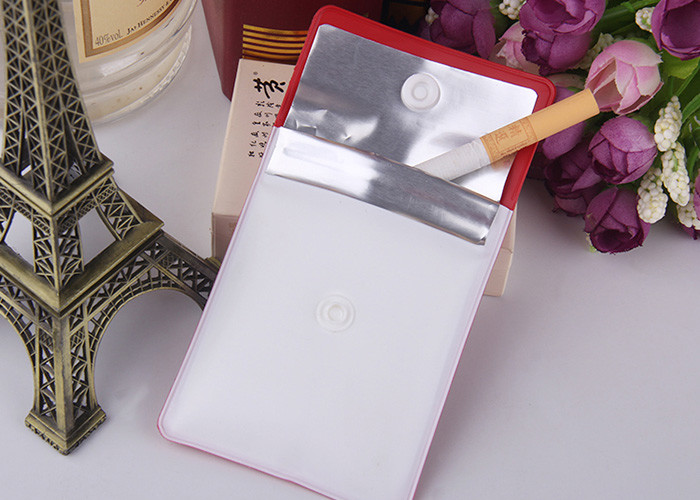 Custom PVC Portable Cigarette Ashtray Outside Foldable