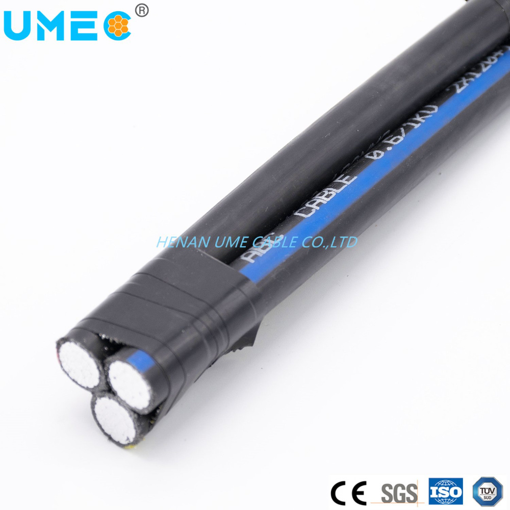 ASTM BS Standard ABC Cable Triplex Service Drop Cable 4AWG 2AWG