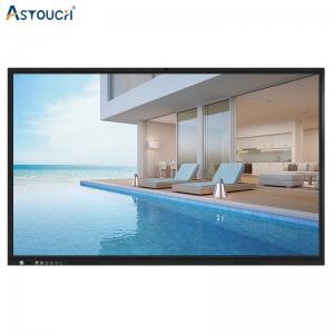 Buy cheap 85 Inch Quad Core 4K Interactive Touch Panel Display With Multimedia Content product