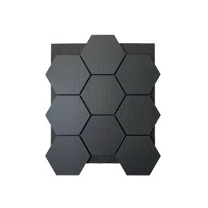 Buy cheap OEM ODM Wood Veneer Hexagonal MDF Acoustic Wall Panel product