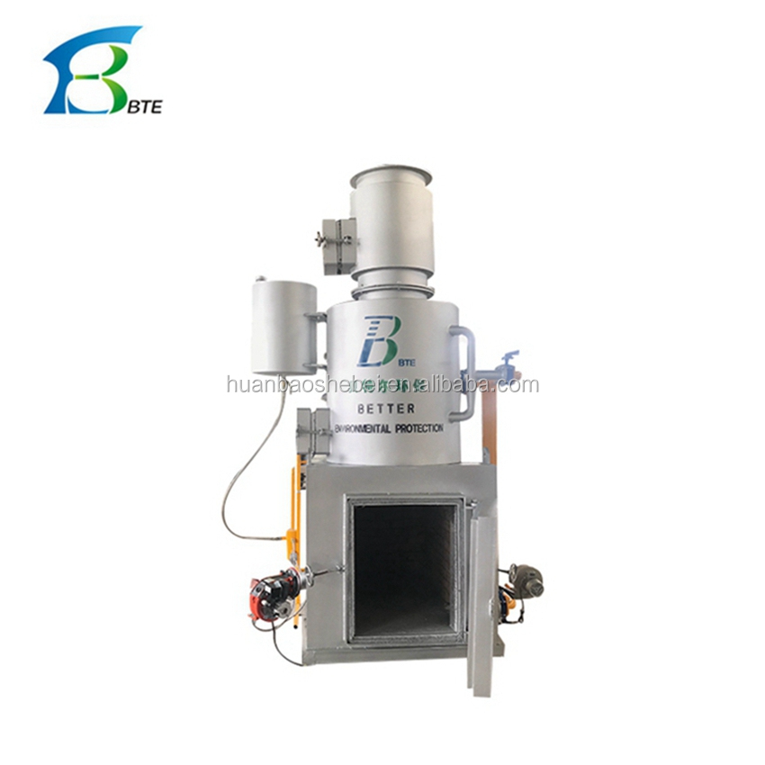Wfs-150 Waste Incinerator 100-150kgs/H Diesel Natural Gas Fuel