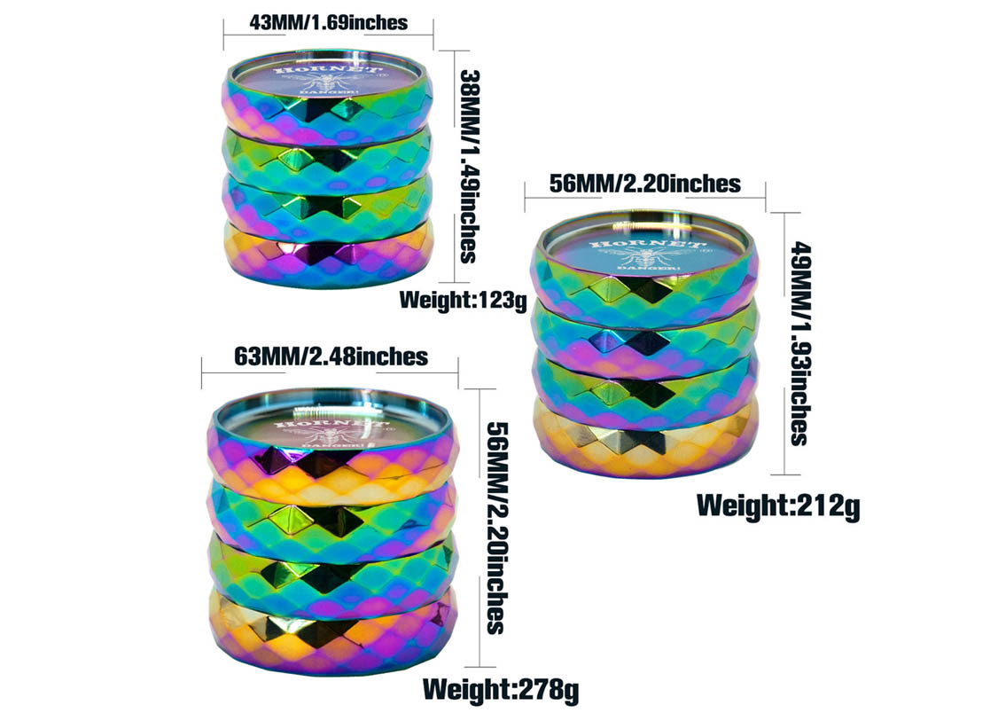 Western Stye Cigarette Grinder / Smoking Grass Grinder Tower Wave Modeling