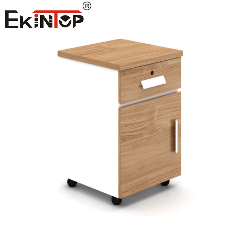 Wood 3 Drawer Fireproof File Cabinet Living Room Filing Cabinets