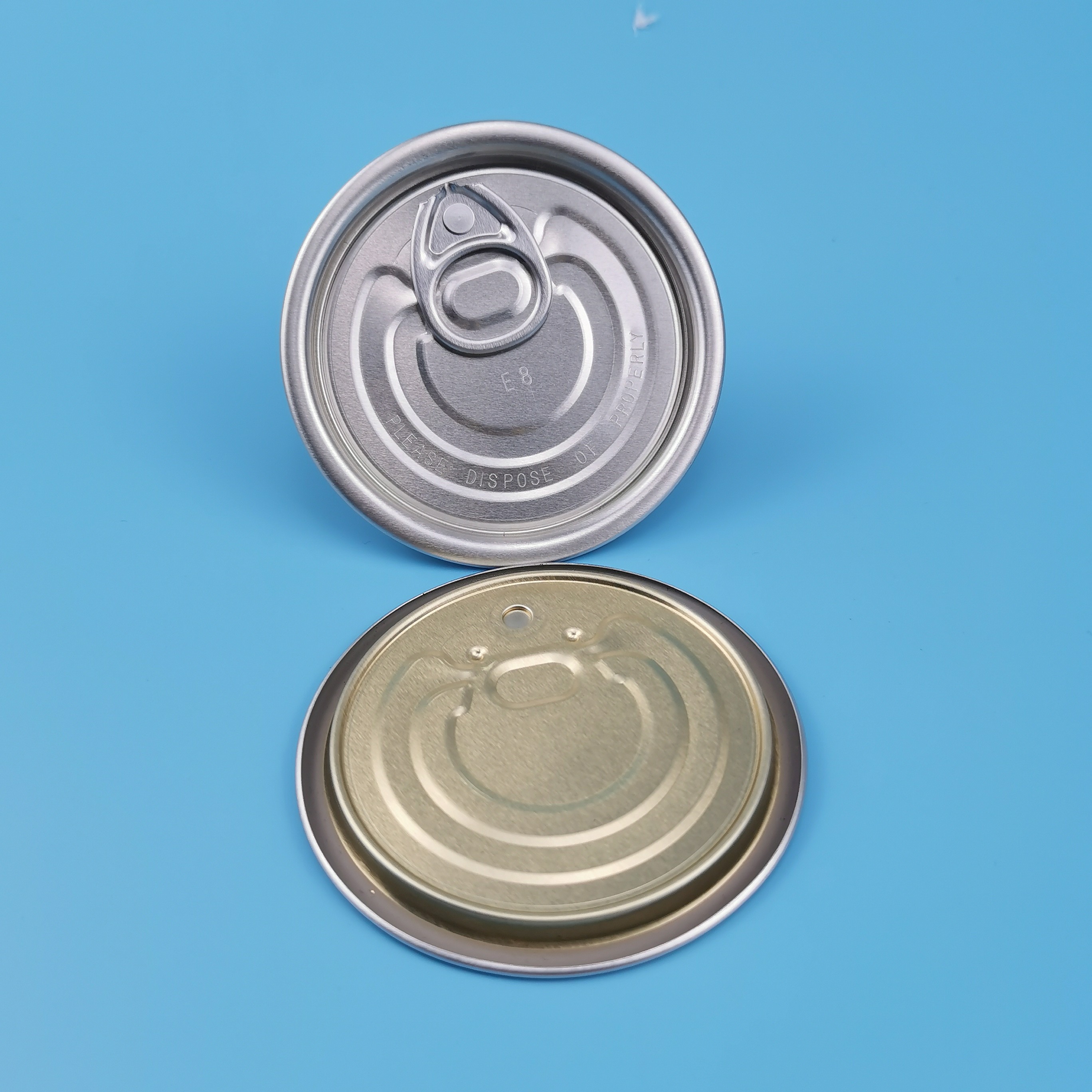 Food Grade 209 EOE 63MM 14KG Easy Open Can Lids